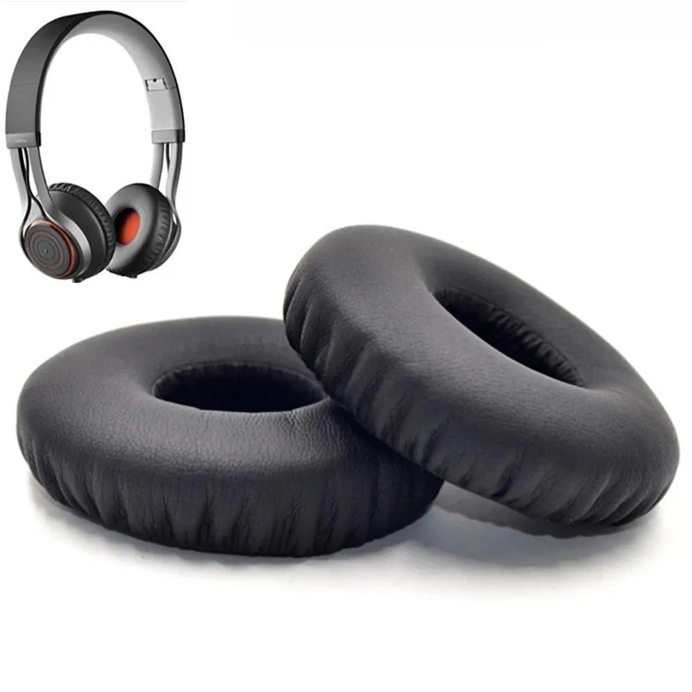 1 Pair Jabra Revo on-ear leather earpads - Black