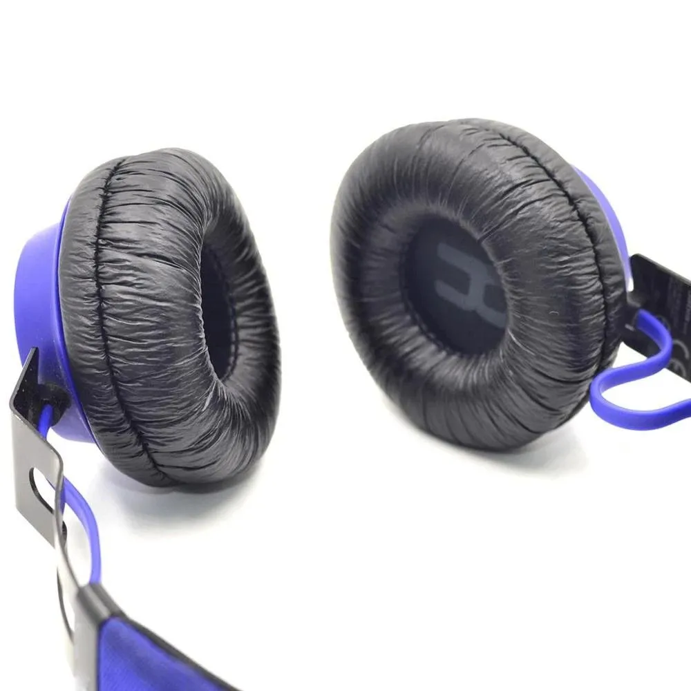 1 Pair Jabra Revo wrinkled leather earpads - Black