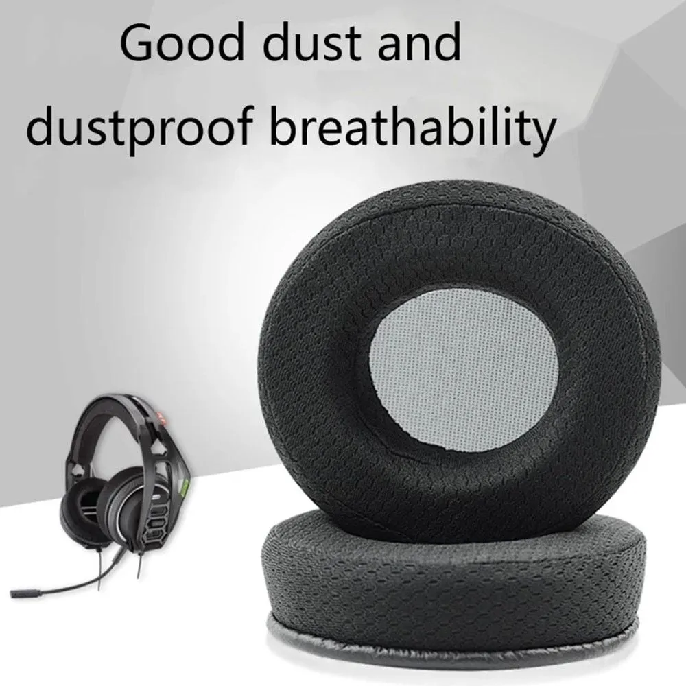 1 Pair Plantronics RIG 400HX leather earpads