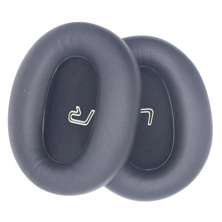 1pair For Edifier W860NB Earmuff Replacement Headphone Foam Earpad Leather Case(Black)