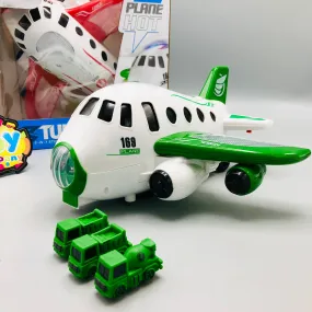 3in1 Battery Operated Stunt Catapult Plane With Light & Music