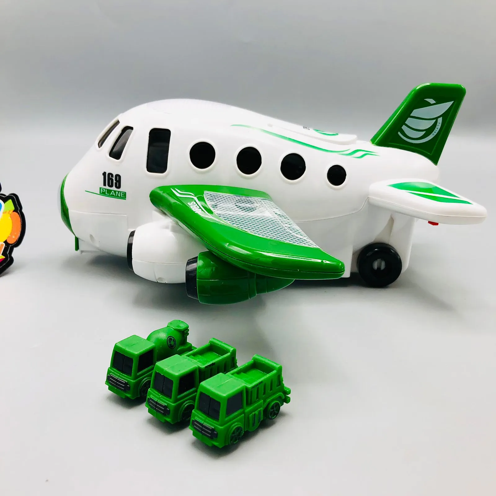3in1 Battery Operated Stunt Catapult Plane With Light & Music