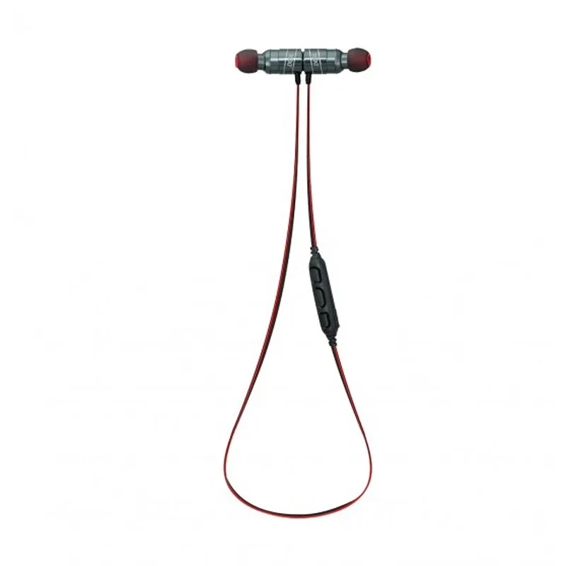 3SIXT Wireless BT Studio Earbuds 2.0 (Magnetic) - Black/Red