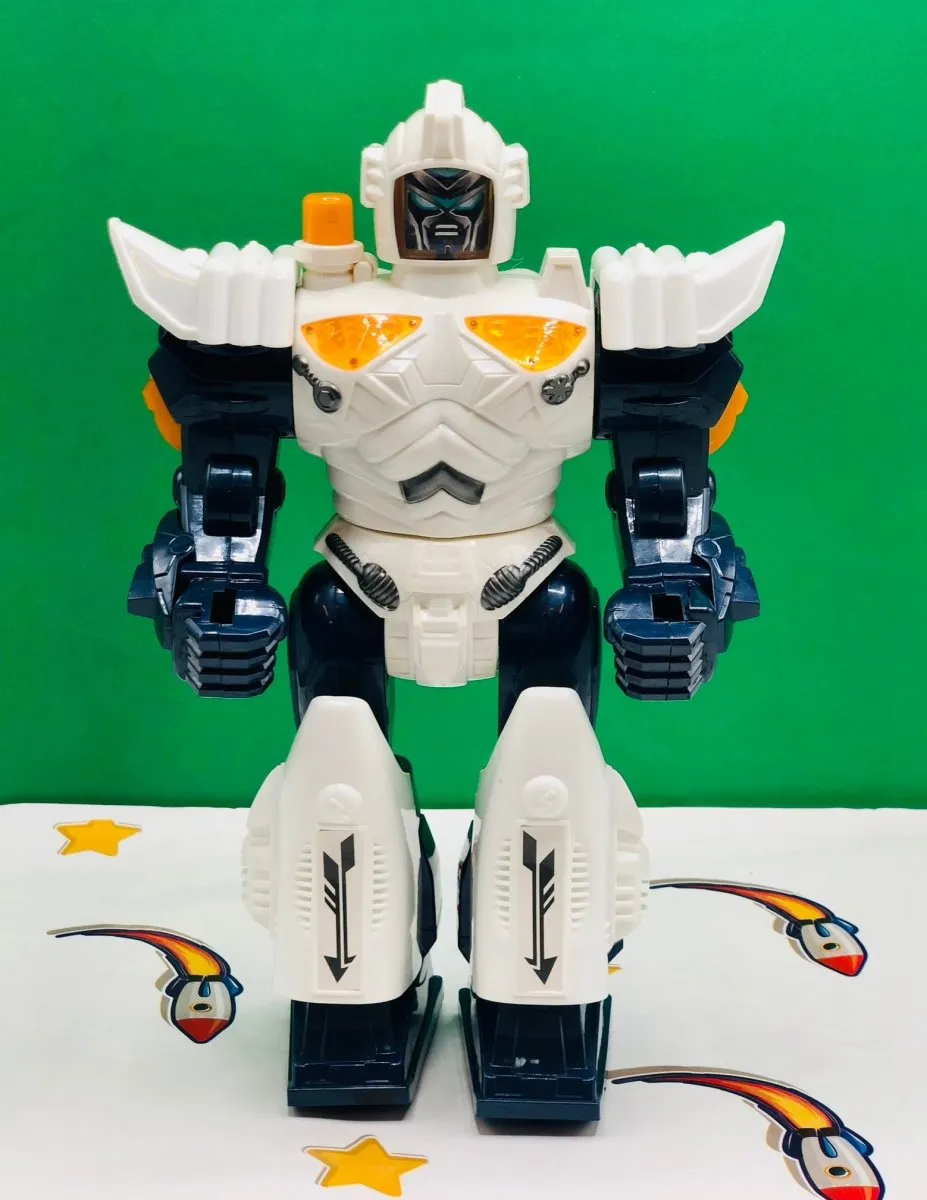 Action Face Changing Robot With Music & Lights