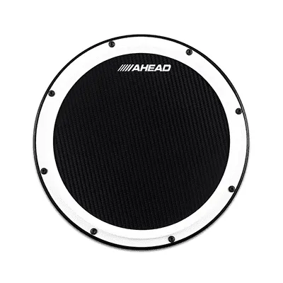 Ahead S-Hoop Marching Practice Pad 14" Black/White