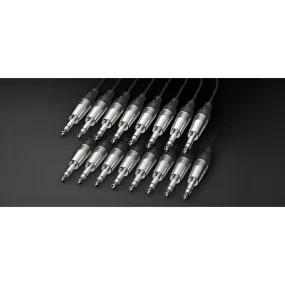 Alva T8T8Pro5 Analog Breakout-Cable, 8 TRS 1/4" to 8 TRS 1/4', 5m