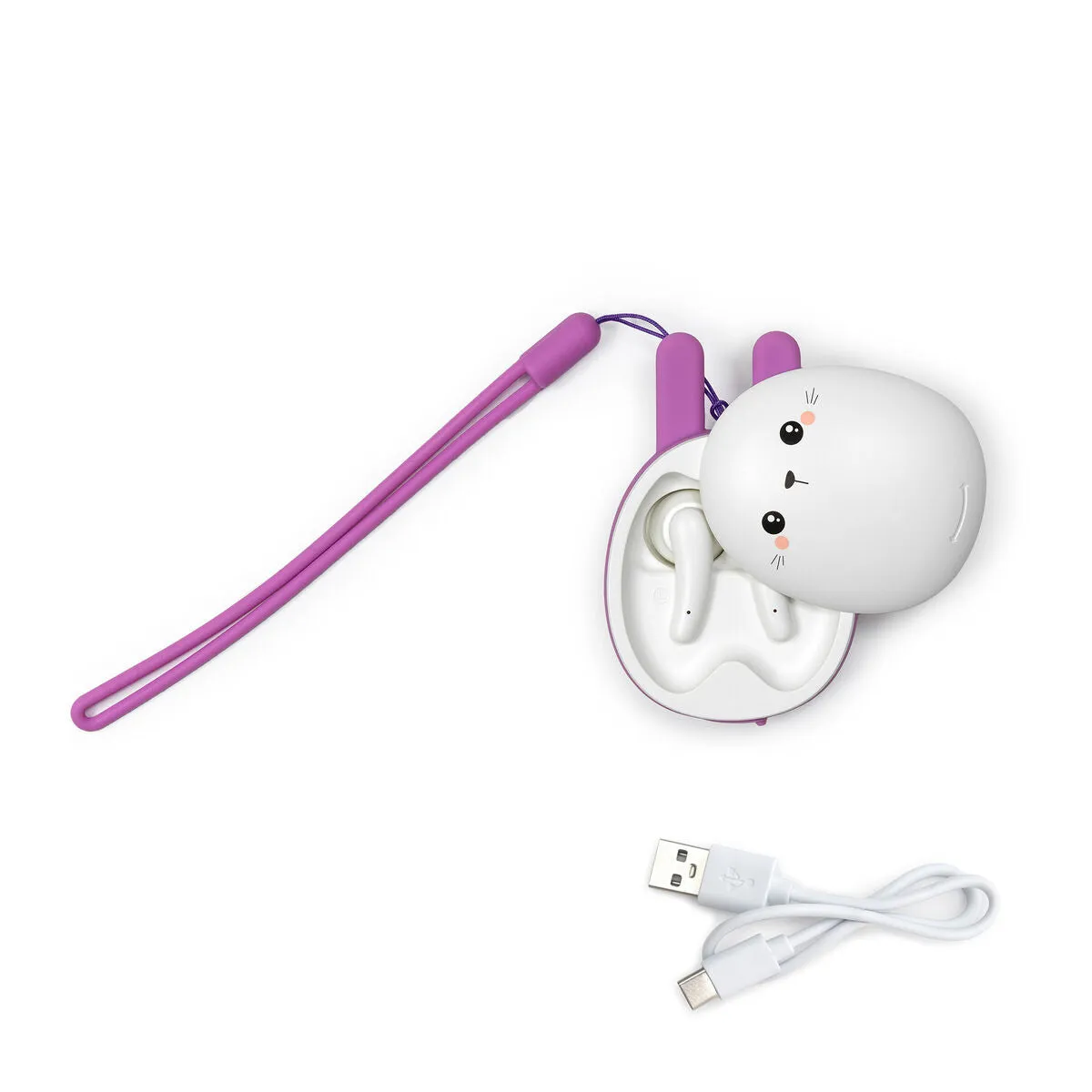Be Free Wireless Earphones - Bunny
