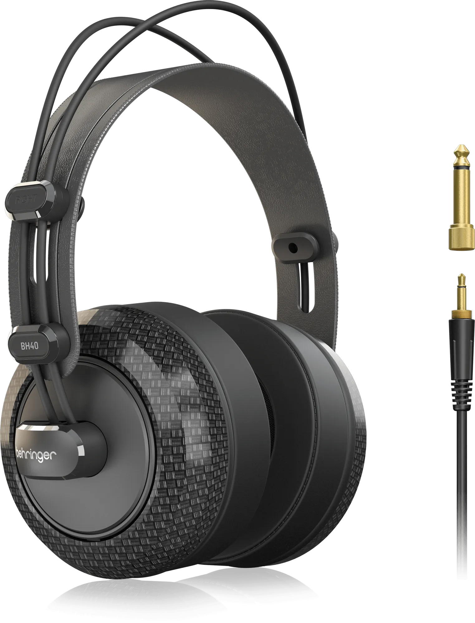 Behringer BH40 Premium 40 mm Circum-Aural High-Fidelity Headphones, CLOSED-BACK