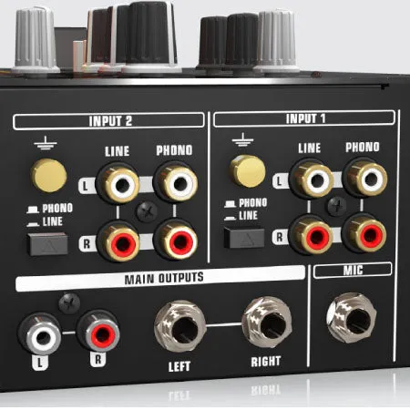 Behringer Pro Mixer NOX101 2-channel DJ Mixer