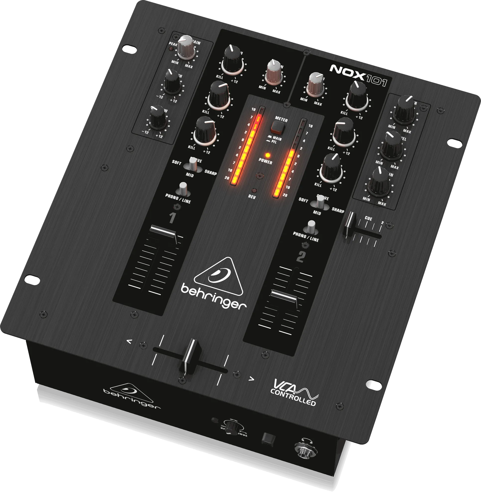 Behringer Pro Mixer NOX101 2-channel DJ Mixer