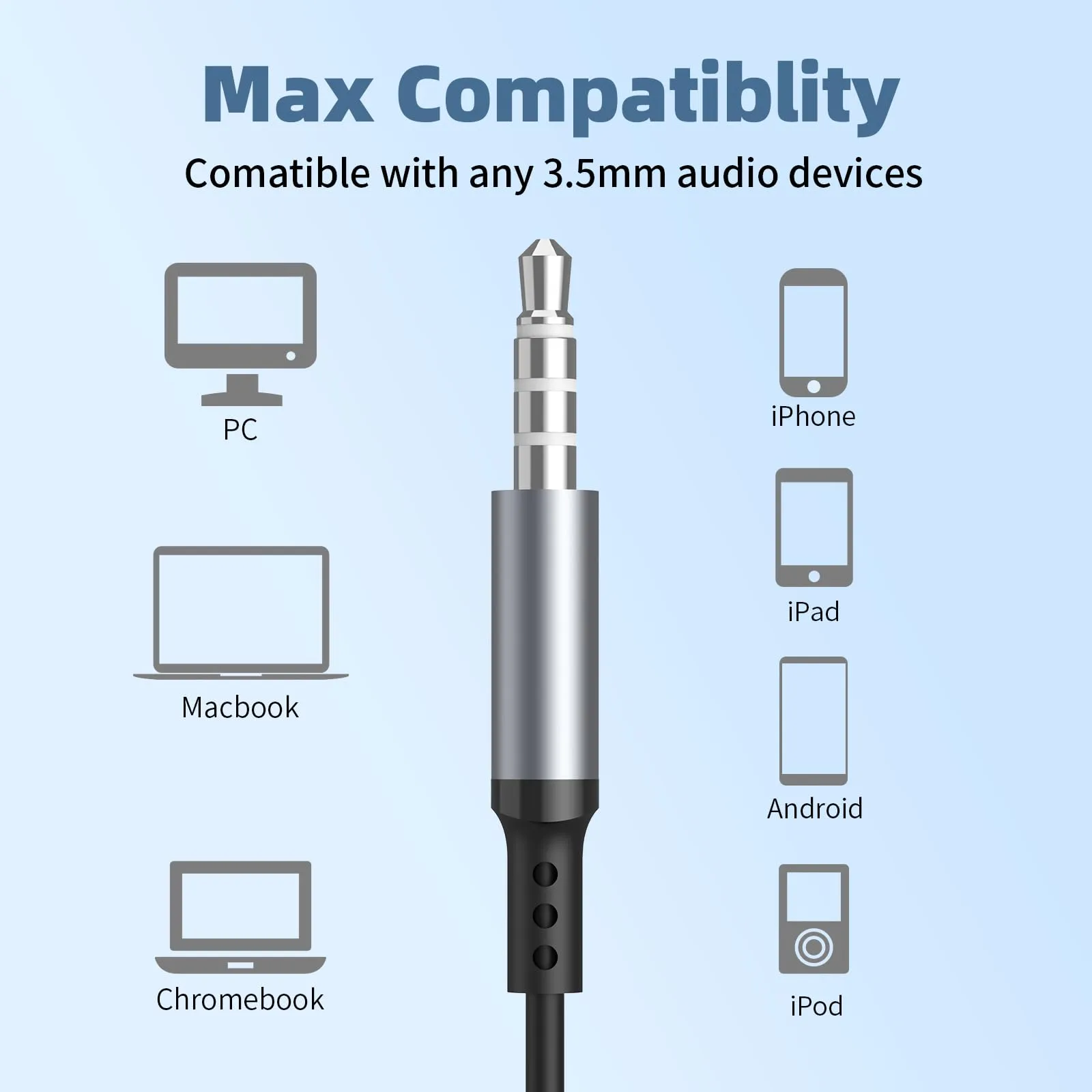 BENEWY ME910 Earphones, Wired Headphones with Microphone, in-Ear Noise Lsolating Earbuds and Volume Control, 3.5mm Jack Earphones for iPhone, iPod, iPad, MP3, Huawei, Samsung