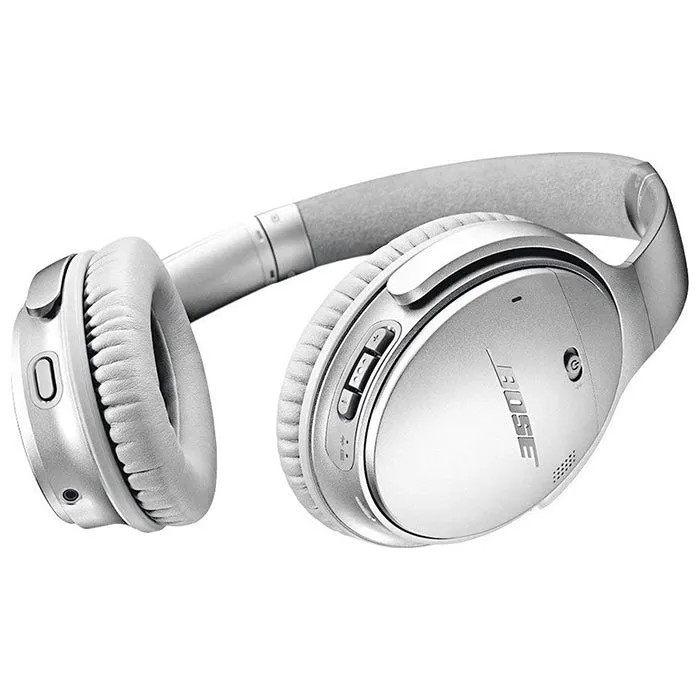 Bose QuietComfort 35 II wireless headphones, silver