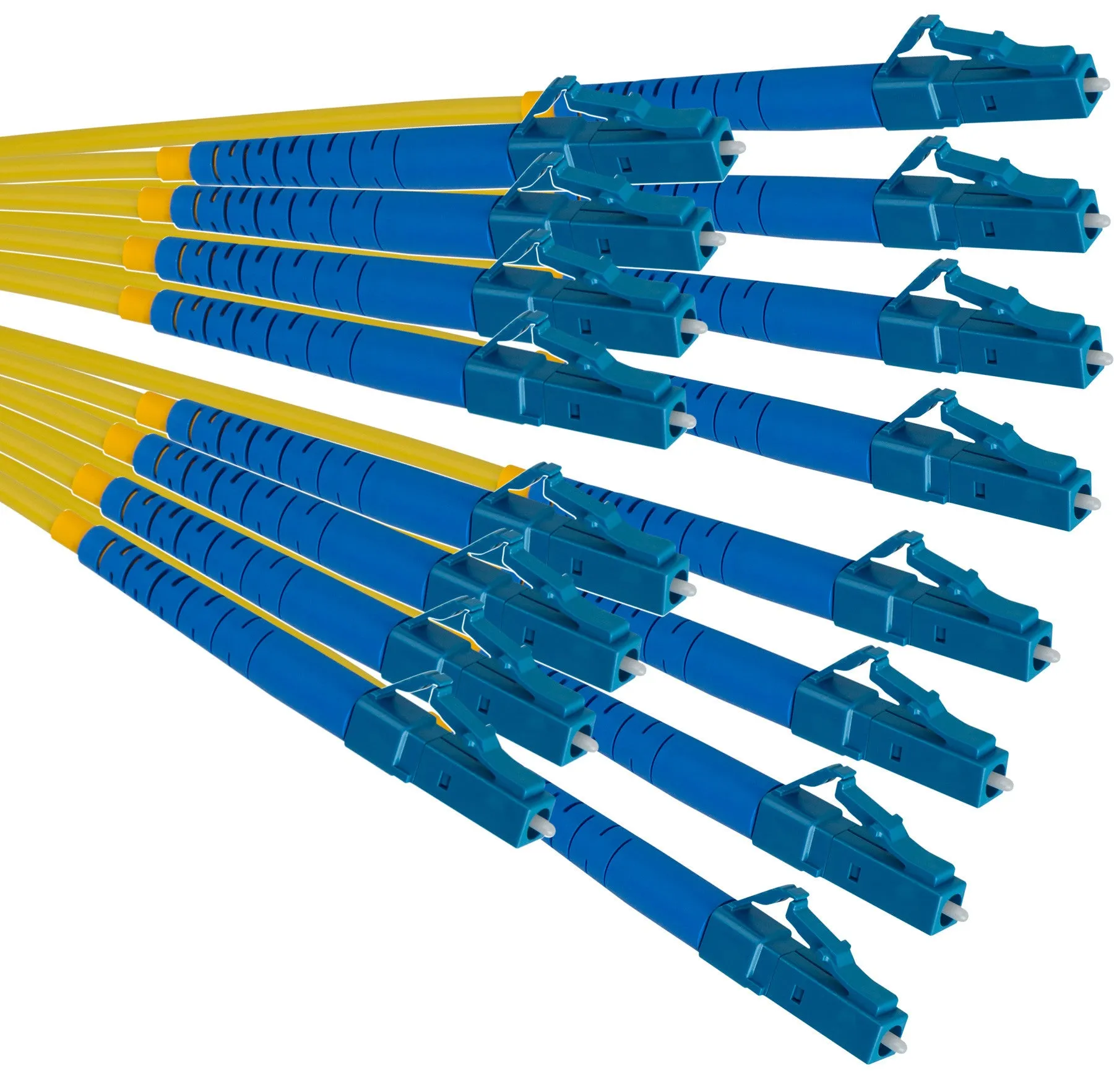 Camplex 8-Channel LC-Single Mode Tactical Fiber Optical Snake - 2000 Foot