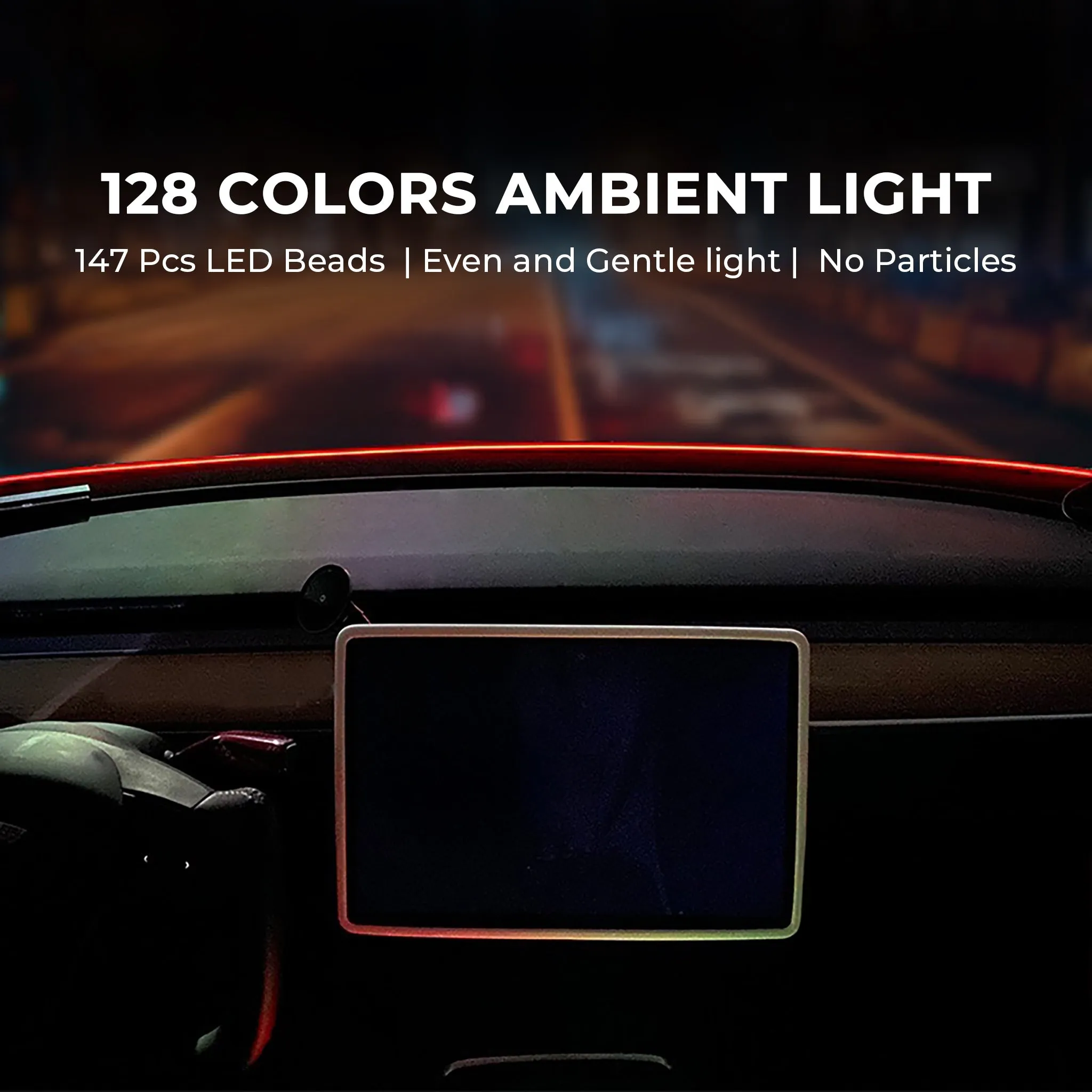 Custom Fit LED Ambient Neon Light for Tesla Model 3 & Model Y