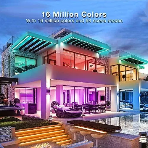 Daybetter Waterproof IR Led Strip Lights 65.6ft (4*16.4ft)