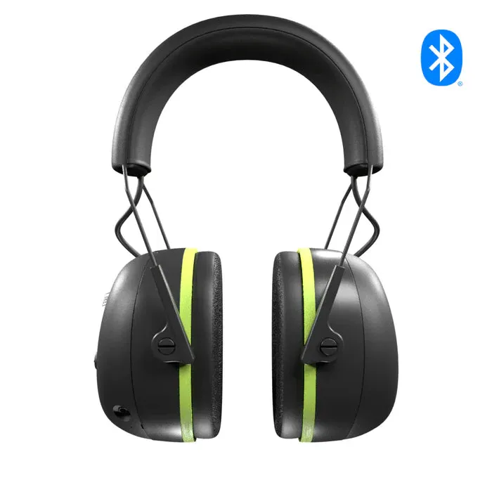 Earmuffs - ISOtunes AIR DEFENDER Bluetooth Earmuff, Black/Safety Green, IT-46
