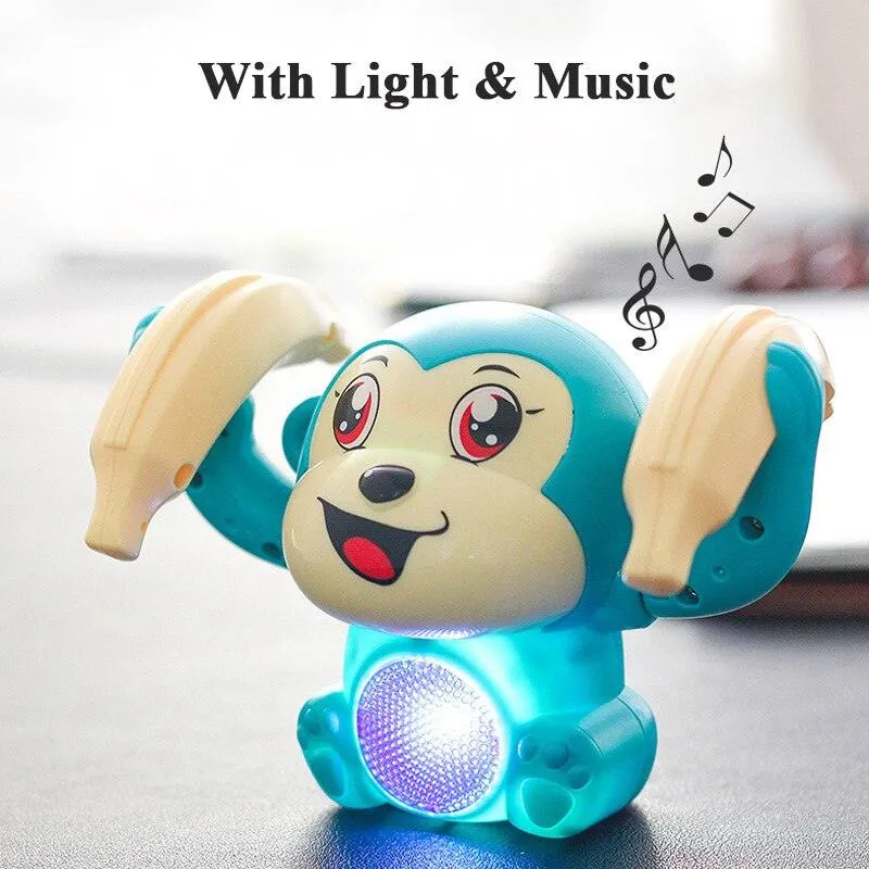 Electronic Tumbling Monkey with Light Music