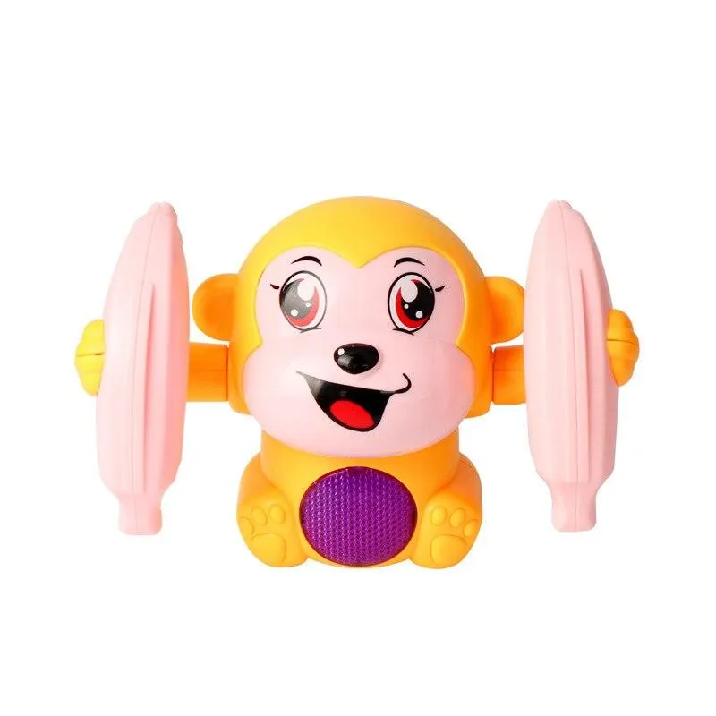 Electronic Tumbling Monkey with Light Music