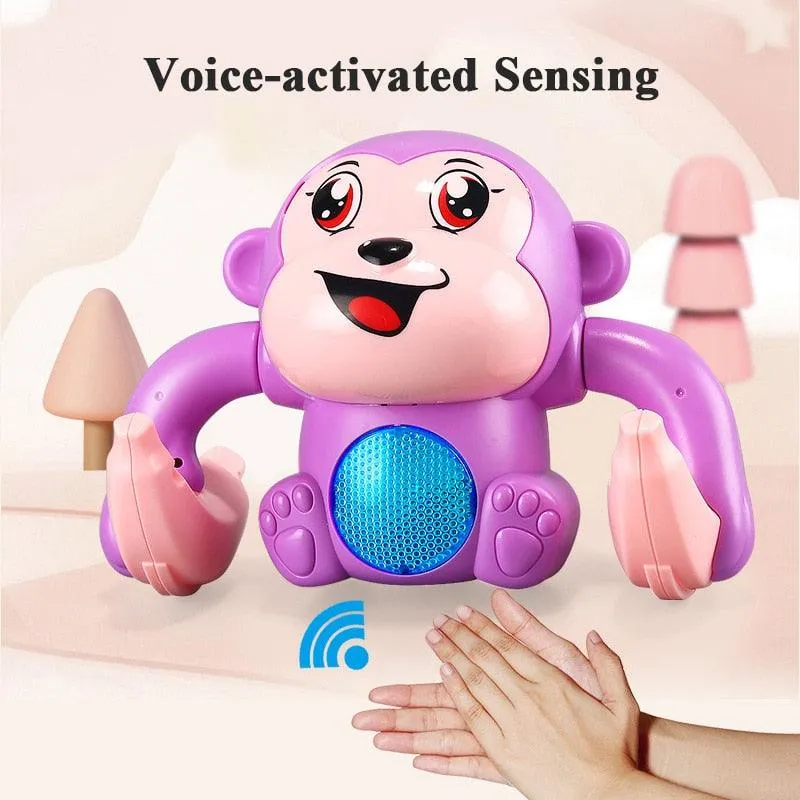 Electronic Tumbling Monkey with Light Music