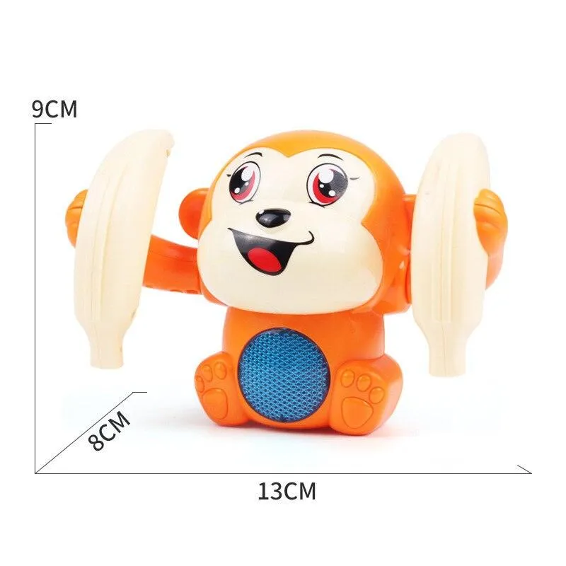Electronic Tumbling Monkey with Light Music