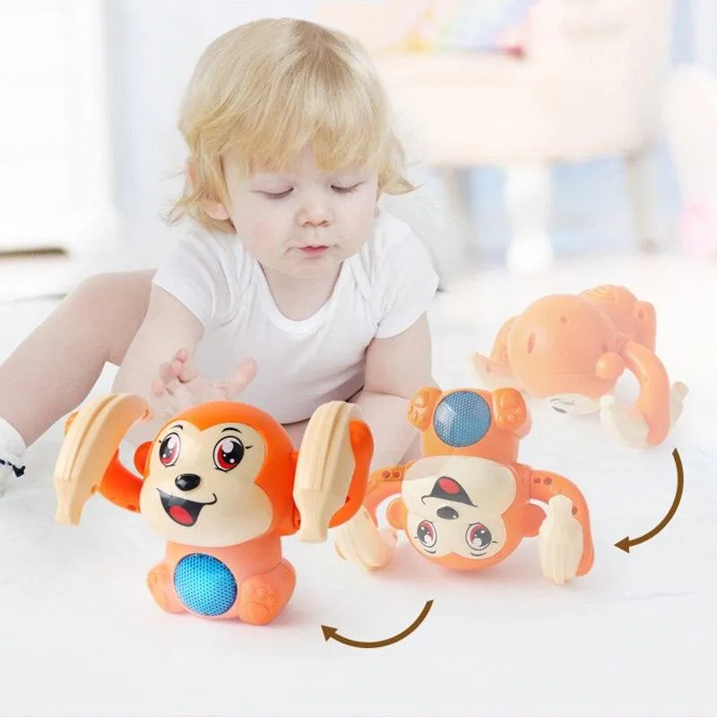 Electronic Tumbling Monkey with Light Music