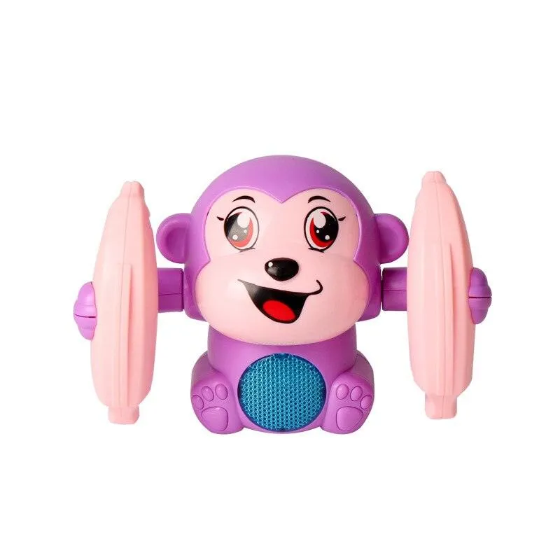 Electronic Tumbling Monkey with Light Music