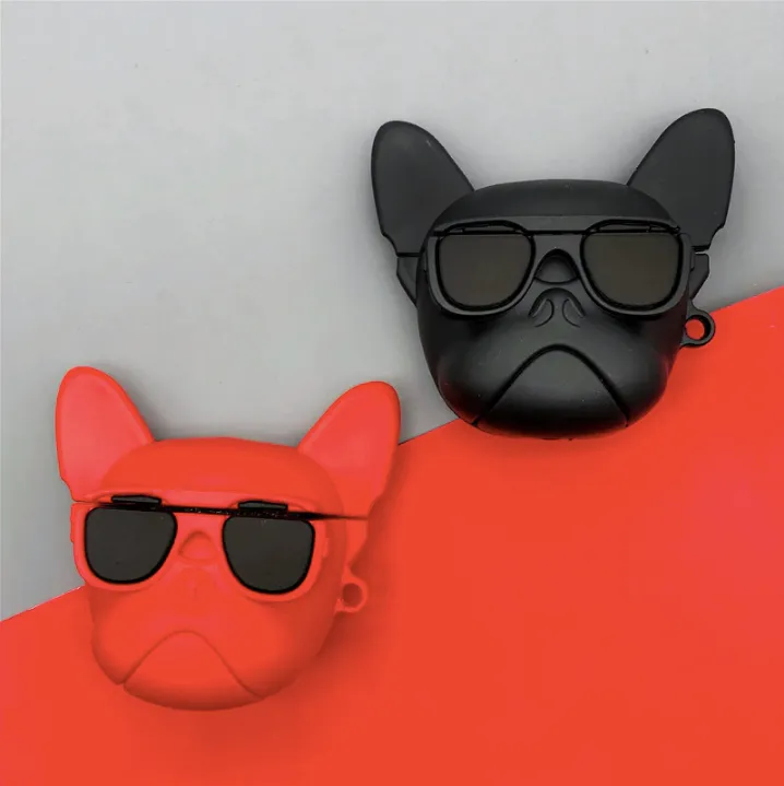 Fashionable Frenchie Protective Airpod Case