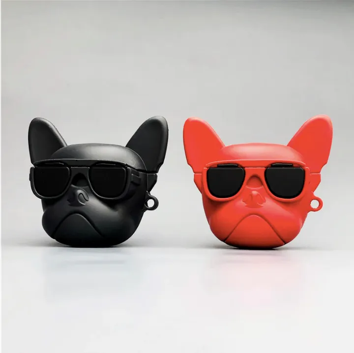 Fashionable Frenchie Protective Airpod Case