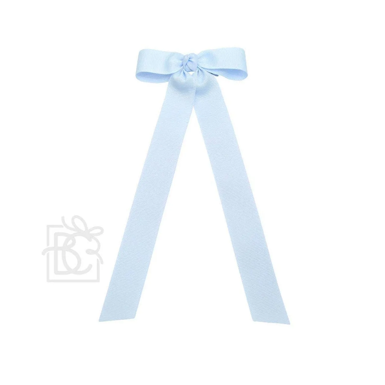 Flat Bow w/ 7" Streamers- Millennium Blue