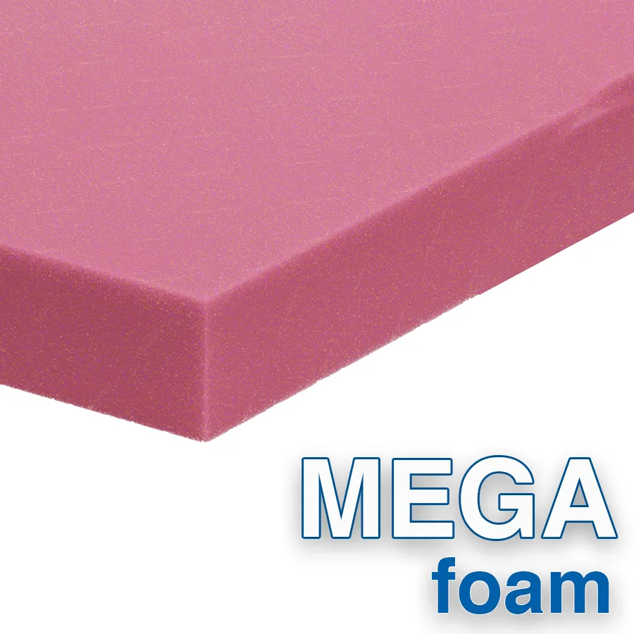 Foam Seatpad with Velcro Plain 16x16