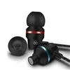 FORNORM Heavy Bass Earphone Metal HIFI Stereo Earbuds 3.5mm Subwoofer In-ear Earphones With Mic Headset For Mobile Phone