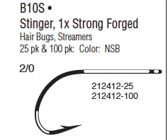 Gamakatsu B10S Stinger Hook 25 pack