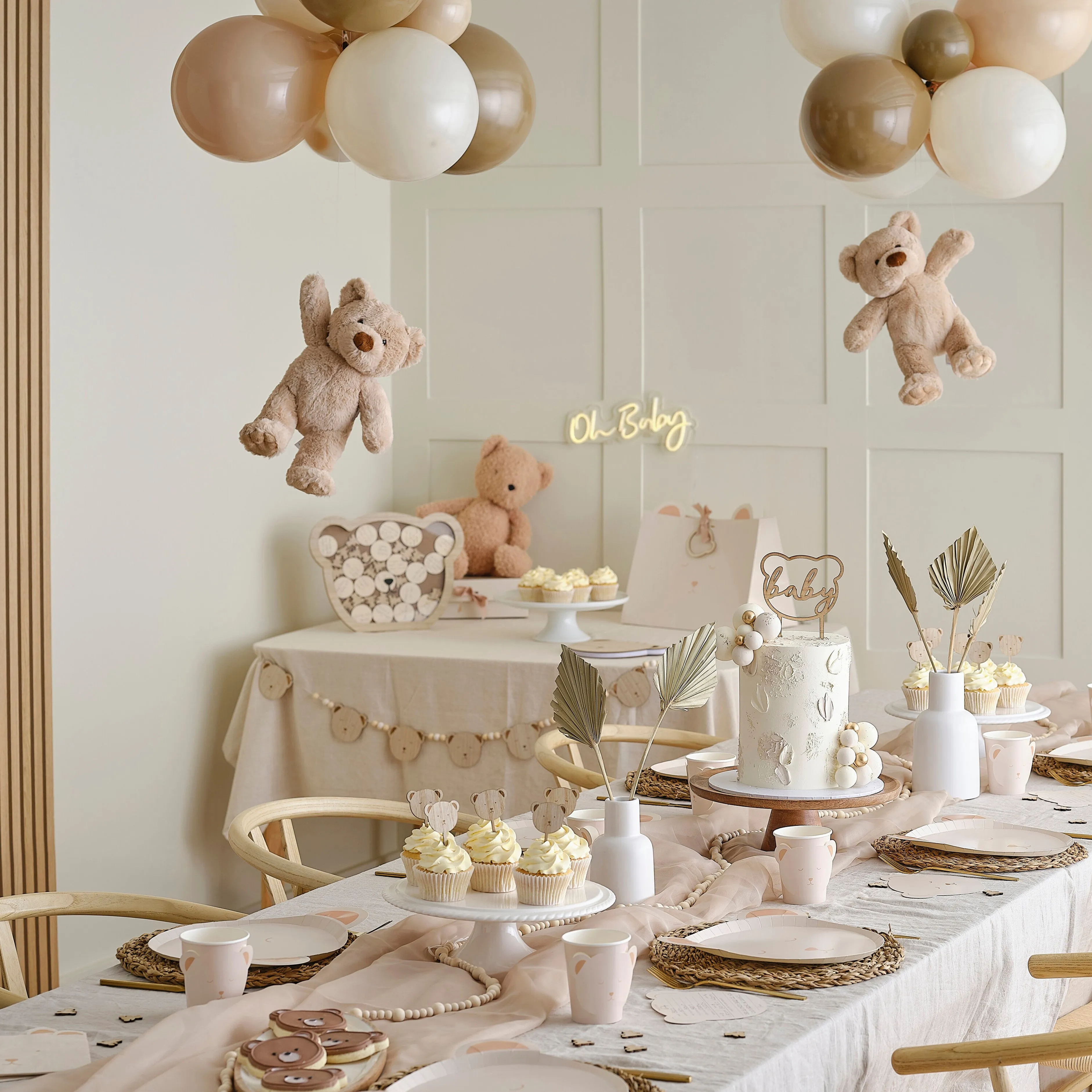 Ginger Ray Bunting - Card - Teddy