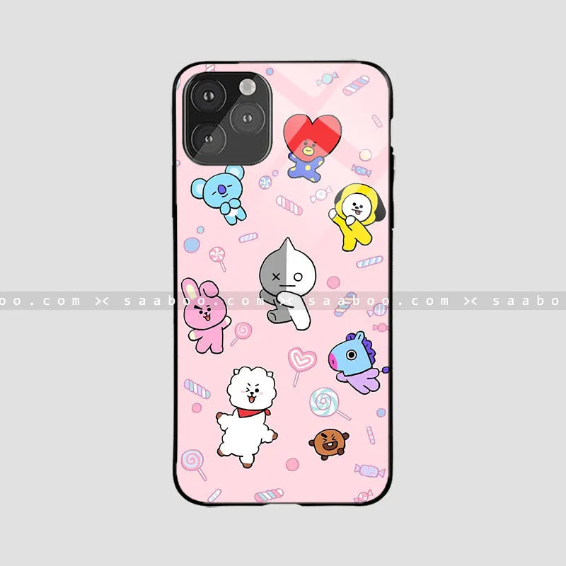 Glass Case With BTS Design