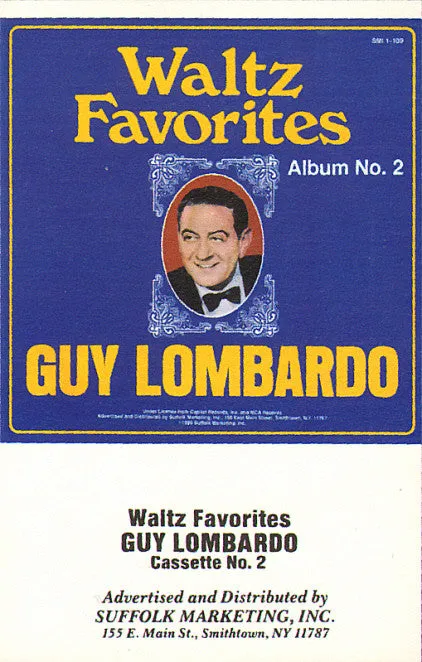 Guy Lombardo - Waltz Favorites Cassette No. 2 (Cass, Comp) (VG )