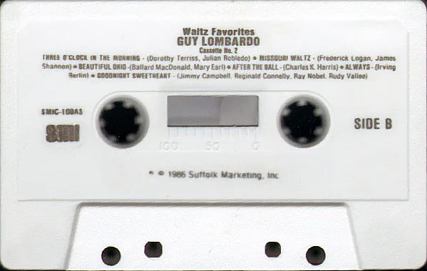 Guy Lombardo - Waltz Favorites Cassette No. 2 (Cass, Comp) (VG )