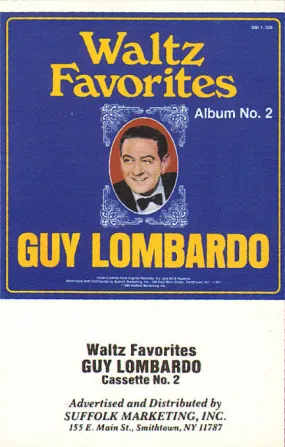 Guy Lombardo - Waltz Favorites Cassette No. 2 (Cass, Comp) (VG )