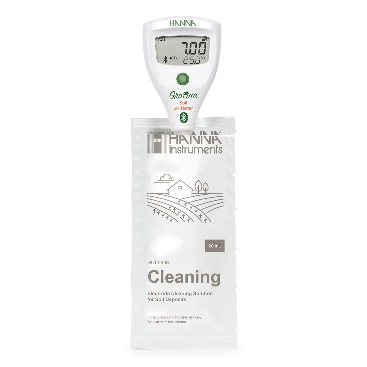 HANNA GroLine HALO2 Wireless Soil pH Tester