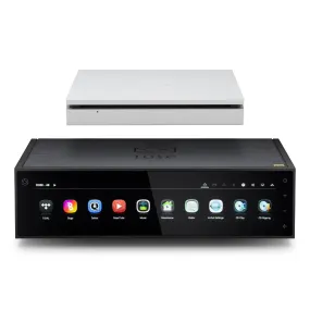 HiFi Rose RS150B High-Performance Network Streamer with Built-In ESS Sabre DAC (Black) with RSA780 Reference CD Drive and Ripper