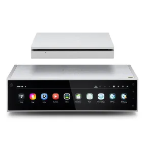HiFi Rose RS150B High-Performance Network Streamer with Built-In ESS Sabre DAC (Silver) with RSA780 Reference CD Drive and Ripper