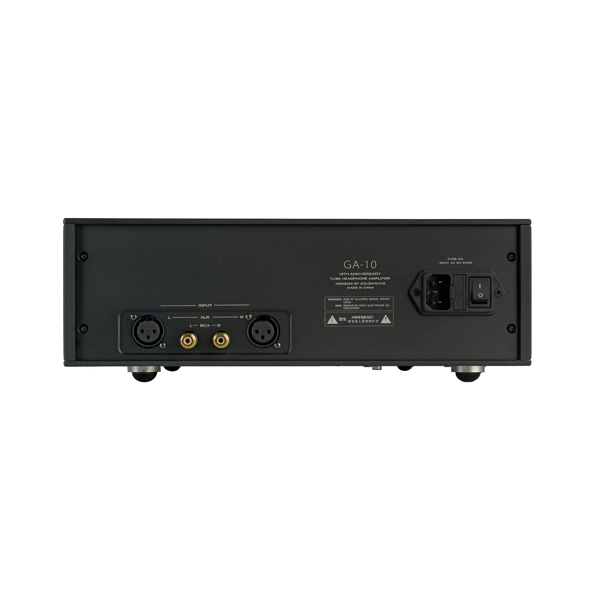HiFiMAN Goldenwave GA-10 | Desktop Tube Headphone Amplifier