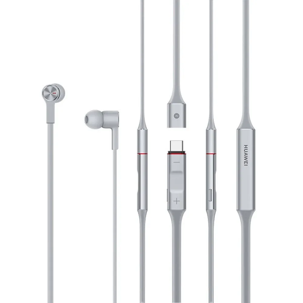 HUAWEI FreeLace Wireless Headphones with Active Noise Canceling, White