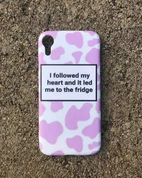 I Followed My Heart Hard Case