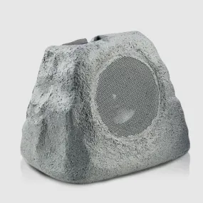 iHome IHRK-500LTMS 5" Outdoor Waterproof Solar Powered Glowing Rock Speaker Multi Link Single