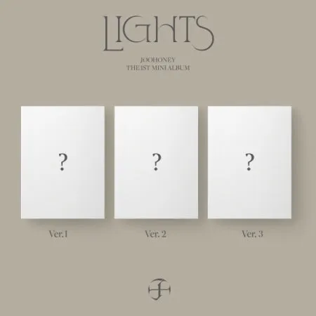 JOOHONEY (MONSTA X)- Mini 1th Album [LIGHTS] Random ver.