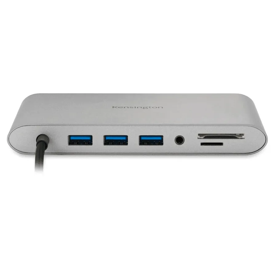 Kensington UH1440P USB-C 5Gbps Dual Video Driverless Mobile Dock 85W Pass Through Power - DP/HDMI/VGA