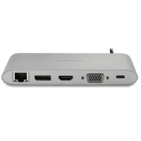 Kensington UH1440P USB-C 5Gbps Dual Video Driverless Mobile Dock 85W Pass Through Power - DP/HDMI/VGA