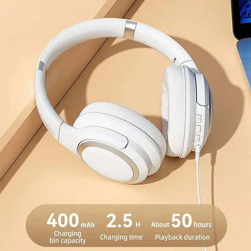 Lenovo TH40 Wireless Gaming Headset: Immerse in HiFi Sound with Active Noise-Cancellation and Long Battery Life