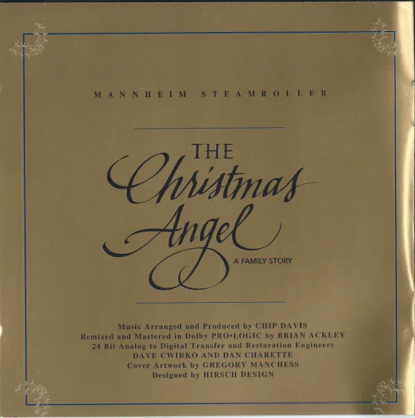 Mannheim Steamroller As Told By Olivia Newton-John And Chip Davis - The Christmas Angel - A Family Story (CD, Album, Dol) (NM or M-)