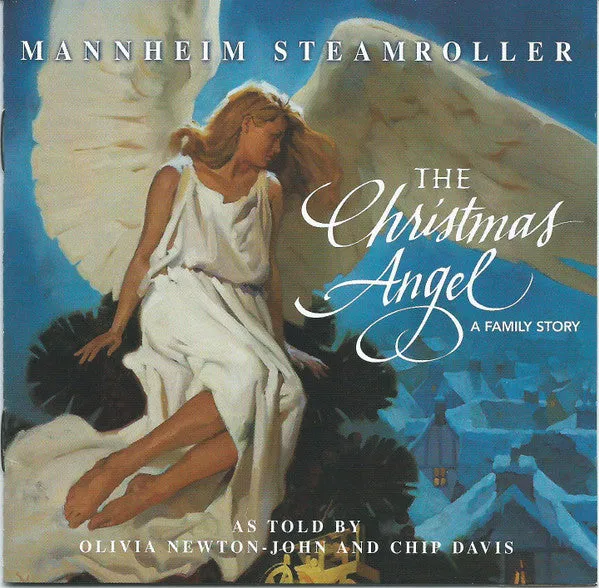 Mannheim Steamroller As Told By Olivia Newton-John And Chip Davis - The Christmas Angel - A Family Story (CD, Album, Dol) (NM or M-)